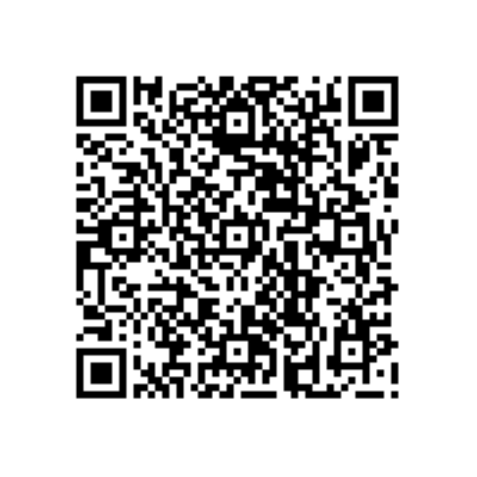 Official online admission QR code leading to Zoho Forms